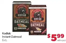 Family Fresh Market Kodiak Instant Oatmeal offer