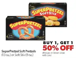 Family Fresh Market SuperPretzel Soft Pretzels offer