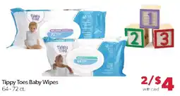 Family Fresh Market Tippy Toes Baby Wipes offer