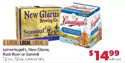 Family Fresh Market Leinenkugel's, New Glarus, Rush River or Summit offer