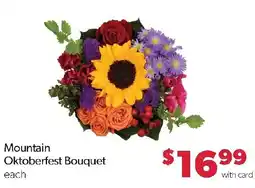 Family Fresh Market Mountain Oktoberfest Bouquet offer