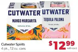 Family Fresh Market Cutwater Spirits offer
