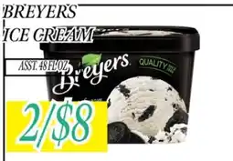 Fine Fare Breyers ice cream offer