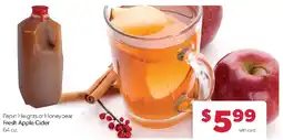 Family Fresh Market Pepin Heights or Honeybear Fresh Apple Cider offer