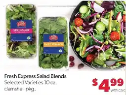 Family Fresh Market Fresh Express Salad Blends offer
