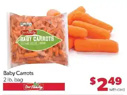Family Fresh Market Our Family baby carrots offer