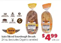 Family Fresh Market Izzio Sliced Sourdough Breads offer