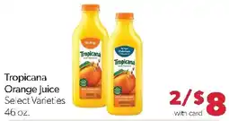 Family Fresh Market Tropicana orange juice offer