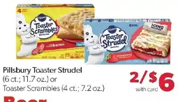Family Fresh Market Pillsbury Toaster Strudel or Toaster Scrambles offer