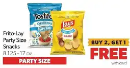 Family Fresh Market Frito-Lay Party Size Snacks offer