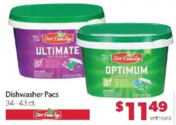 Family Fresh Market Our Family dishwasher pacs offer