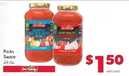 Family Fresh Market Our Family pasta sauce offer