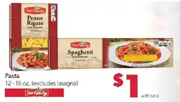 Family Fresh Market Our Family pasta offer