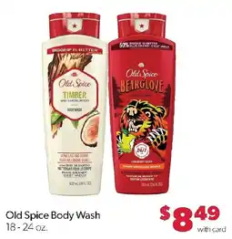 Family Fresh Market Old Spice Body Wash offer