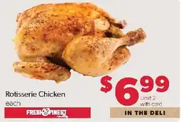 Family Fresh Market Fresh & Finest Rotisserie Chicken offer