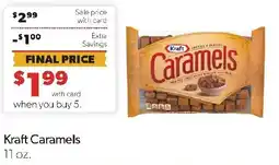Family Fresh Market Kraft Caramels offer