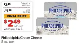 Family Fresh Market Philadelphia cream cheese offer