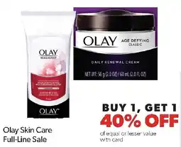 Family Fresh Market Olay Skin Care Full-Line Sale offer