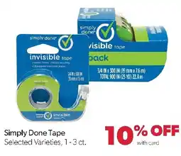Family Fresh Market Simply Done Tape offer