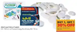 Family Fresh Market Advil Liqui-Gels or Caplets or Flonase Allergy Relief Spray offer