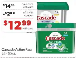 Family Fresh Market Cascade Action Pacs offer
