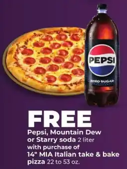 Hy-Vee Pepsi, Mountain Dew or Starry soda offer