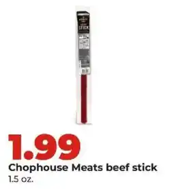 Hy-Vee Chophouse Meats beef stick offer