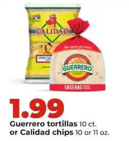 Hy-Vee Guerrero tortillas offer
