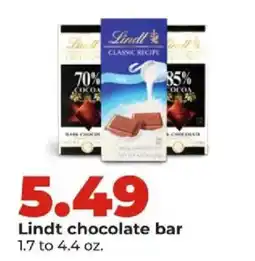 Hy-Vee Lindt chocolate bar offer