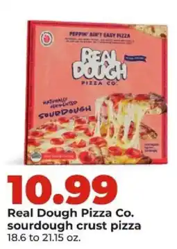 Hy-Vee Real Dough Pizza Co. sourdough crust pizza offer