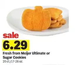 Meijer Fresh from Meijer Ultimate or Sugar Cookies offer