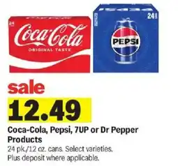 Meijer Coca-Cola, Pepsi, 7UP or Dr Pepper Products offer