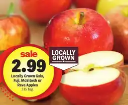 Meijer Locally Grown Gala, Fuji, McIntosh or Rave Apples offer