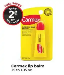 Hy-Vee Carmex lip balm offer
