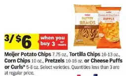 Meijer Meijer Potato Chips offer
