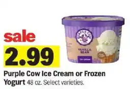 Meijer Purple Cow Ice Cream or Frozen Yogurt offer