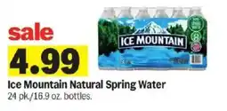 Meijer Ice Mountain Natural Spring Water offer