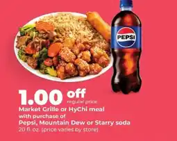 Hy-Vee Pepsi, Mountain Dew or Starry soda offer