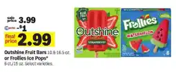Meijer Outshine Fruit Bars or Frollies Ice Pops offer