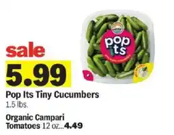 Meijer Pop Its Tiny Cucumbers offer