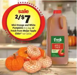 Meijer Fresh from Meijer Apple Cider offer