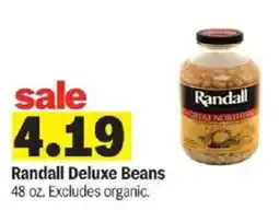 Meijer Randall deluxe beans offer