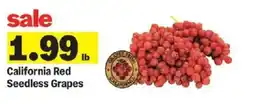 Meijer California Red Seedless Grapes offer