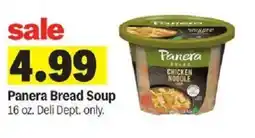 Meijer Panera Bread Soup offer