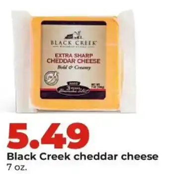 Black Creek cheddar cheese