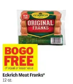 Meijer Eckrich Meat Franks offer