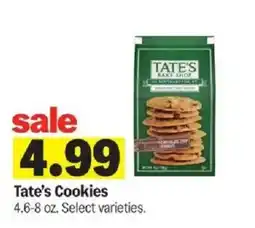 Meijer Tate's Cookies offer