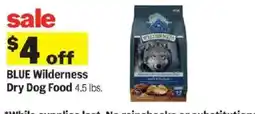 Meijer Blue Wilderness Dry Dog Food offer