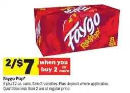 Meijer Faygo Pop offer