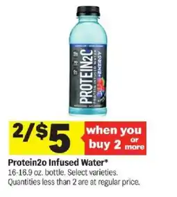 Meijer Protein2o Infused Water offer